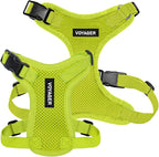 Voyager Step-in Pet Harness - All Weather Mesh, Adjustable Step in Harness for Cats and Dogs by Best Pet Supplies - Lime Green, XS