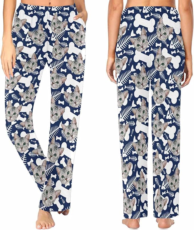 Custom Pajama Pants Customized Pajamas For Men Women Funny Xmas Pjs