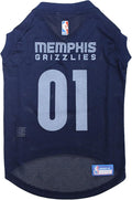 Pets First NBA MEMPHIS GRIZZLIES DOG Jersey, Small - Tank Top Basketball Pet Jersey
