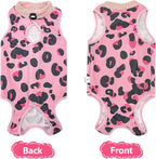 2 PCS Cat Recovery Suit for Spay Abdominal Wounds Cat Onesie for Cats After Surgery Recovery Suit Female Breathable E-Collar Alternative Kitten Onesie Anti Licking Small