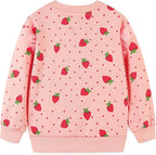 Bumeex Toddler Girl Sweatshirt Clothes Outfit,Cotton Crewneck Christmas Clothing