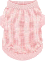 Cozy and Functional Dog Shirts for Small Puppies: Stretchable Pink Attire with Easy-On Design, Ideal for Chihuahuas and Yorkies - Enhance Comfort and Playfulness on Chill Days X-Small