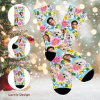 Artsadd Custom Pajamas for Women Men Family, Personalized Face Pjs Pajama Pants, Funny Pet Photo Loungewear Sleepwear Jammies