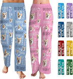 Personalized Face Pajama Pants for Men Women Custom Photo Printed Pajamas Bottoms Trousers Gift for Christmas Birthday