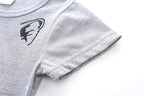 Mud Kingdom Little Girls Dresses Cotton Summer Holiday Cute Cat Dress Short Sleeve