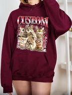NAZENTI Custom Valentine Shirt Gifts for Boyfriend, Customized Bootleg Rap Tee
