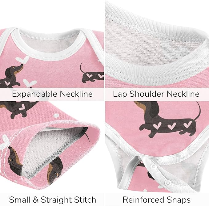 Baby Clothes Set Infant Bodysuits Pants Sets 0-24M For Boys Girls