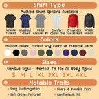 NAZENTI Custom Valentine Shirt Gifts for Boyfriend, Customized Bootleg Rap Tee