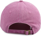 Just a Girl Who Loves Cats Hat for Women, Funny Adjustable Embroidered Cat Mom Baseball Cap