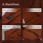 Fleece Sphynx Cat Clothes Soft Hairless Cat Clothes Pullover Cat Sweater for Chihuahua All Season Light and Warm Kitten Cloth for Cats Only Puppy Clothes Small Dog Sweater (Orange, XL)