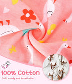 Girls and Toddlers 100% Cotton Underwear Tagless Soft Panties Size 2-3T,4-5T,6,8,10,12 (6-Pack)