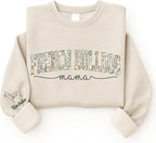 Personalized Dog Mom Sweatshirt, Dog Lover Crewneck, Gift Idea for Pet Owner, Cozy Outfit for Women, Mom Gift