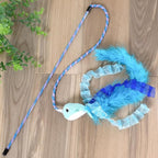 Nifty Narwhal Wand Cat Toy with Catnip, Pack of 1