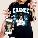 Mit & Mia Custom Your Own Bootleg Rap Shirts for Boyfriend Girlfriend Face Shirt with Photo Gift for Him Her Pet Lovers