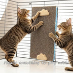 Cat Scratching Post for Cage 40X10CM, Cage Wall Mounted Cat Scratcher, Cardboard Scratcher, SCR-40X30CM-3.3CM