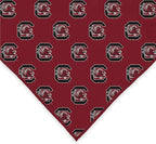South Carolina Gamecocks Officially Licensed Bandana for Dogs and Cats | Fits Pets Great Gift Idea | Easy-to-Tie (Large, 28")