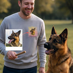 Easycosy Custom Sweatshirt for Couples Men Women, Personalized Hoodies Valentine's Day Gift Matching Sweater for Him Her