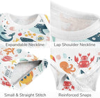 Baby Clothes Set Infant Bodysuits Pants Sets 0-24M For Boys Girls