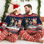 Wrappiness A Girl And Her Dog Christmas Sweatshirt - Cozy Unisex Fit Custom Shirt - Cute for Women Pet Lovers