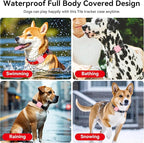 DDJ 2-Pack Dog Collar Holder for Tile Life360 Mate (2024) 2022 Tracker, Waterproof Silicone Cover Full-Body Protective Case for Tile Mate Tracker Cat Collar, Ultra Durable, Scratch Resistant, Pink