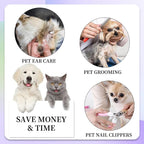 PatiencET Dog Grooming Hammock for Small Dogs Pet Hammock for Nail Trimming Dog Sling for Nail Clipping Dog Hanging Harness (Black S)