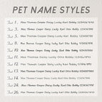 Anavia Small Size Dog Cat ID Tags, Small/XS Personalized Color Plated Stainless Steel Puppy Kitten Name Tags, Customized Engraved Nameplate Pet Collar Tag (Purple, Bone)
