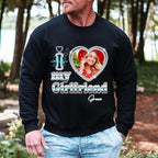 Tehg & Tuhg Custom T Shirts with Picture, Vintage Bootleg Rap Tee, Boyfriend Girlfriend, Unique Gift for Birthday Anniversary