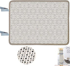 Cat Nail File Scratcher Wrapped Around a Cat Scratching Post, 16.73"×13.38" Sisal Cat Scratch Pad with 80 Aluminum Oxide Grit, Nail File for Cats Can Help to Trim Your Cat's Nails