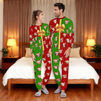 Artsadd Personalized Pajamas with Faces for Women Men Custom Christmas Pajamas Gifts for Family Couple, Funny Photo Pjs