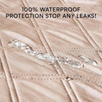 Luciphia 100% Waterproof Couch Cover Blanket for Dogs Anti-Slip Pet Couch Protector Sofa Mat Puppy Cat with Non-Slip Bottom, Beige, 30x70 Inch