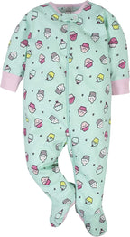 Onesies Brand Baby Girls' 4-pack Sleep 'N Play Footies Multi Pack
