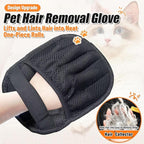 Pet Hair Removal Glove for Cats & Dogs, Upgraded Five-Finger Electrostatic Pet Hair Gloves, Reusable Magic Brush Pet Hair Remover Tool for Carpet, Clothing, Laundry, Couch & Car Seat
