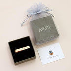 Anavia Pet Portrait & Handwriting Cufflinks Tie Clip Gift Box Set, Personalized Sketch Style Photo Engraving Men's Jewelry Accessories for Father Dad Brother Boyfriend Husband Wedding Birthday Gift