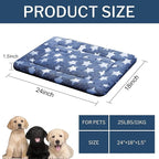 Dog Bed Mat – Soft & Comfortable Dog Kennel Pad for Crate – Durable Crate Bed & Mat for Dogs & Cats – Ideal for Crate, Kennel, and Home Use
