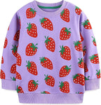 Bumeex Toddler Girl Sweatshirt Clothes Outfit,Cotton Crewneck Christmas Clothing