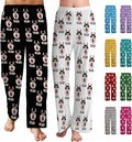 Personalized Face Pajama Pants for Men Women Custom Photo Printed Pajamas Bottoms Trousers Gift for Christmas Birthday