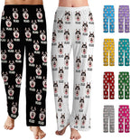 Personalized Face Pajama Pants for Men Women Custom Photo Printed Pajamas Bottoms Trousers Gift for Christmas Birthday