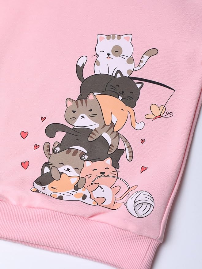 WELAKEN Sweatshirts for Girls Toddler & Kids II Little Girl's Pullover Tops Sweaters & Hoodies