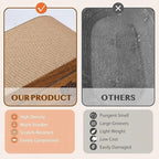 Cat Scratcher 2 in 1 Scratchers for Indoor Cats Scratching Board Cardboard, Horizontal Corrugated Scratch Pad for Cats as Beds & Furniture Reversible Sofa Scratch
