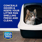 Fresh Step Cat Litter Crystals Deodorizer, Non Toxic Odor Neutralizing Crystals for Litter Boxes That Help Control Smells and Keep Home Areas Fresh, Summer Breeze Scent, 15 Ounce - 6 Pack
