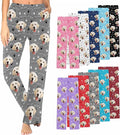 Customized Face Pajama Custom Pajama Pants with Photo for Women Mom