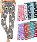 Customized Face Pajama Custom Pajama Pants with Photo for Women Mom