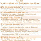 Stretchy Cat Sweater - 17 Colors & 6 Sizes | Snug Winter-Ready Knit for Boy/Girl Cats & Kittens(Dark Gray, Small)