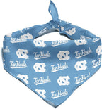 UNC Tar Heels Officially Licensed Bandana for Dogs and Cats | Fits Pets Great Gift Idea | Easy-to-Tie (Small, 13")