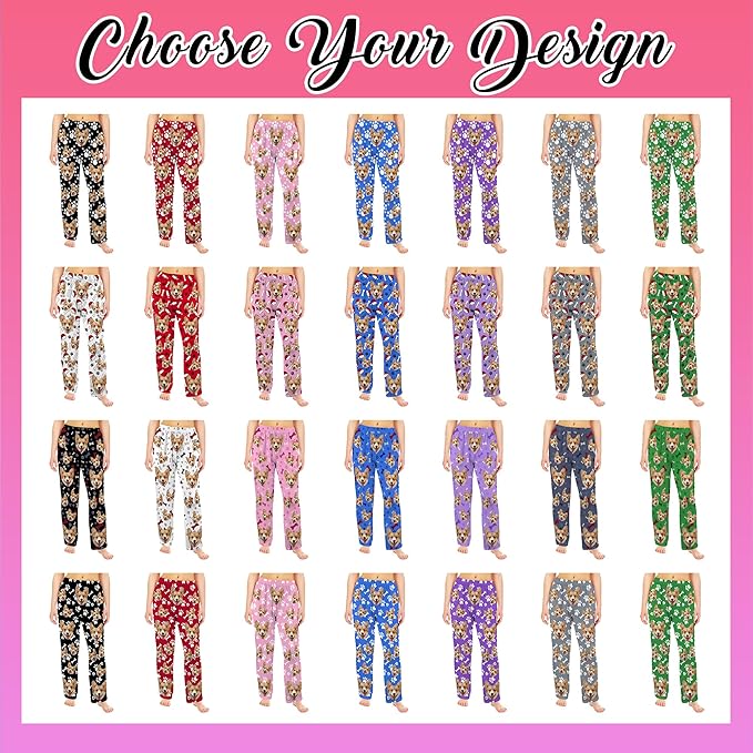 Custom Pajama Pants Customized Pajamas For Men Women Funny Xmas Pjs