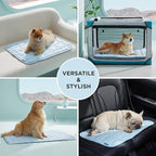 Bedsure Cooling Mat for Large Dogs – 41x28 Thin Washable Cooling Pet Pad for Puppy, QMAX>0.5, XL Portable Kennel Puppy Bed for Summer, Non-Slip Summer Crate Pad for Big Dog Up to 80 lbs