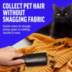 ChomChom Roller Pet Hair Remover – Reusable Lint Roller Pet Hair Removal Tool for Clothes, Couches, Cars and Travel - Cat Dog Hair Remover, Compact, No Sticky Refills Needed (Mini Roller)