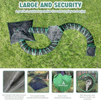 6-in-1 Cat Tents for Outside, Portable Outdoor Cat Enclosures for Indoor Cats, Pet Play Cage with Tunnels for Outside, Outdoor Catio, Pet Playpen Including 3 Tents and 3 Tunnels