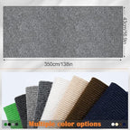 Cat Scratch Furniture Protector - 138" x 17" Trimmable Self-Adhesive Cats Claws Scratch Pads, DIY Cat Climbing Couch Protector for Scratch Post Cat Tree Replacement Indoor (Light Gray)