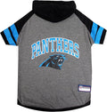 Pets First Hoodie for Dogs & Cats. NFL Football Licensed Dog Hoody Tee Shirt, Large. Sports Hoody T-Shirt for Pets. Licensed Sporty Dog Shirt
